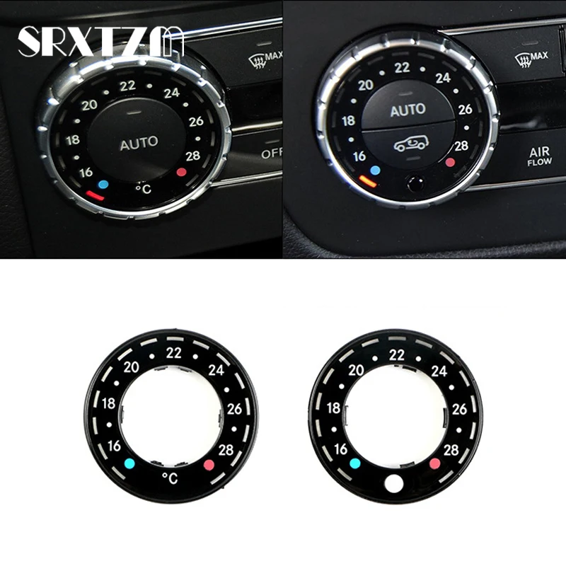 

Car AC Air Conditioner Temperature Control Panel Trim For Mercedes BENZ C / ML GL / GLK / G-Class W204 W164 W166 X204 W463 W171