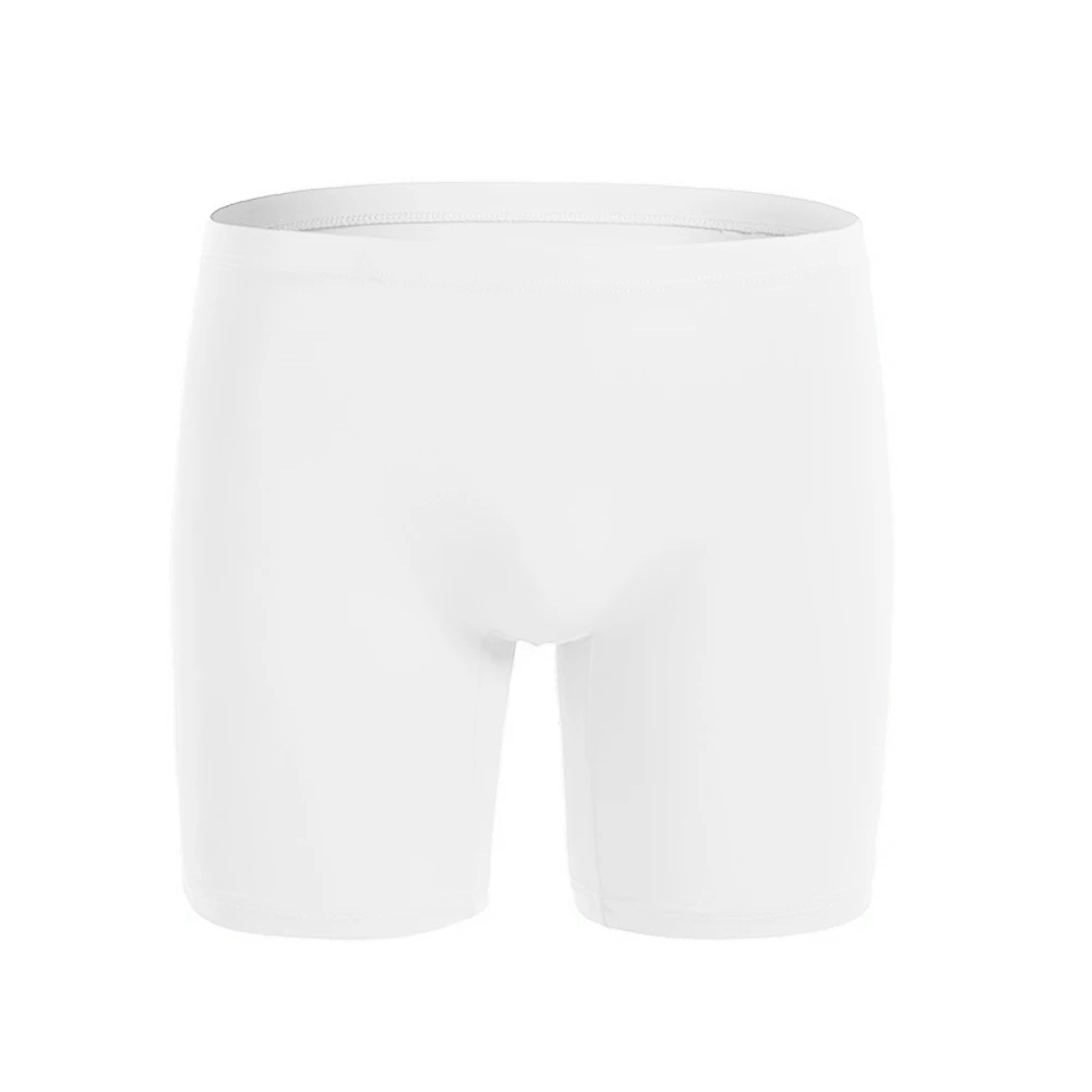 

Men Long Leg Boxer Brief Ice Silk Shorts Daily Autumn Ice Silk(nylon) Brand New Spring High Quality Summer Winter