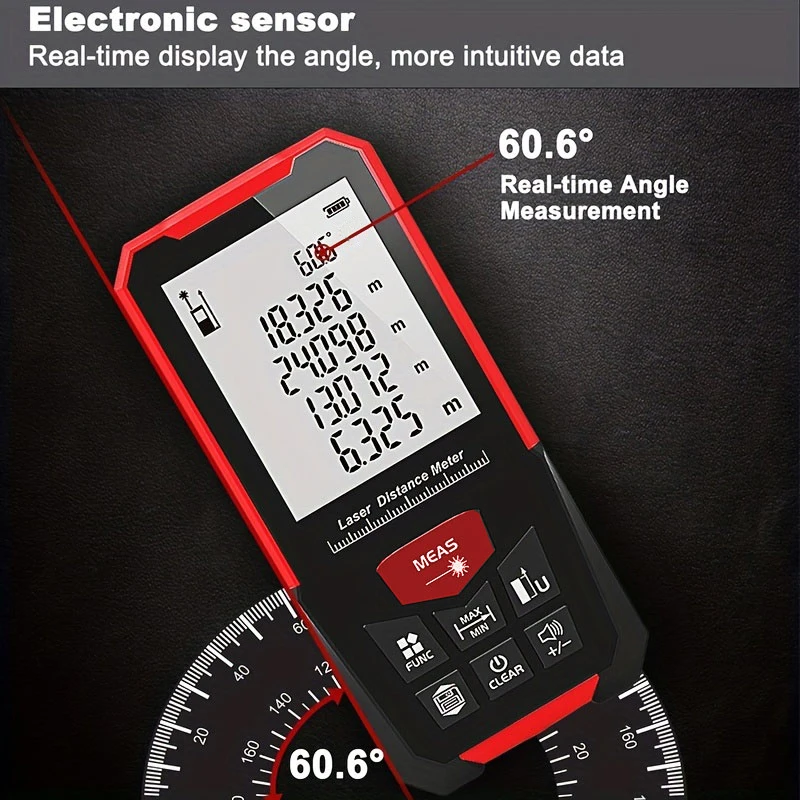 Digital Rangefinder Laser Tape Measure 50m 100m 120m 150m 200m