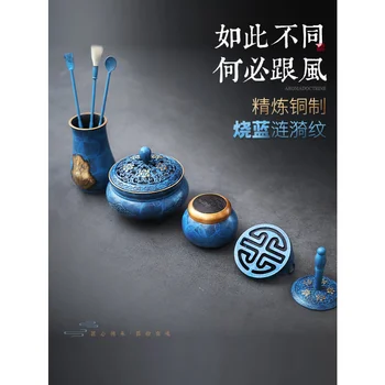 Handmade Incense Holder In Metal Mold Modern Creative Luxury Interesting Incense Holder Trendy Moving Incense Burner Kit Vaper