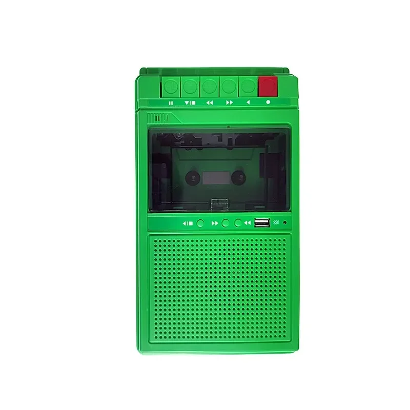 

Portable retro external recorder, tape player, bluetooth TF card, U disk player, transcription cassette machine, repeater