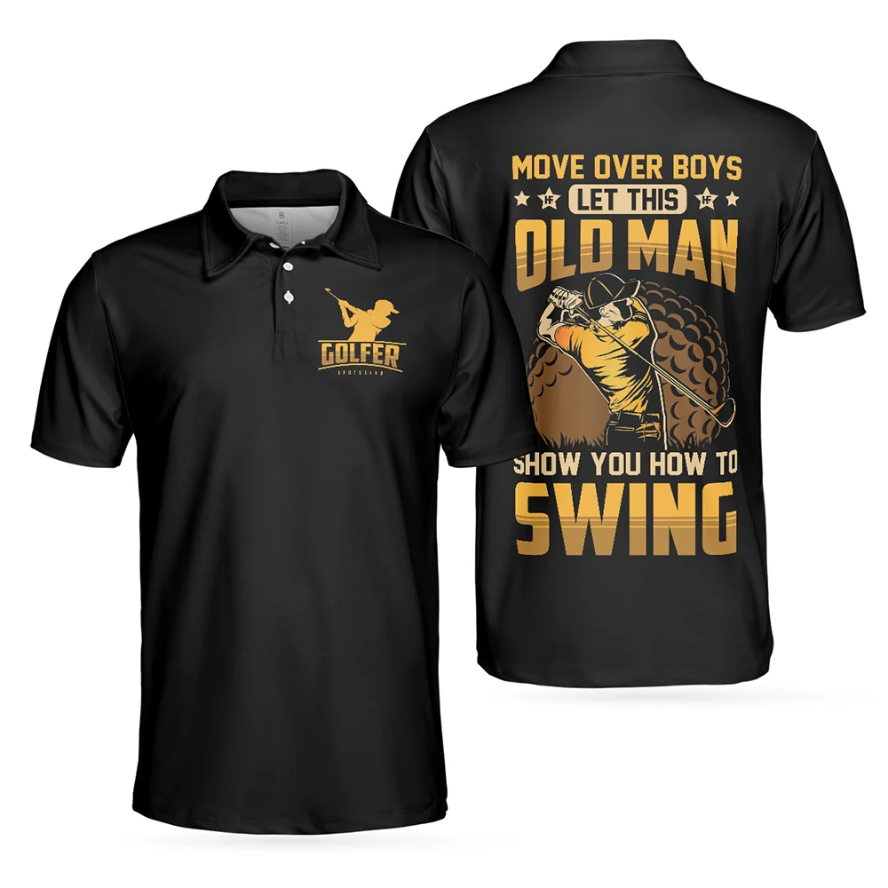 Summer Men's Golf Shirt Fashion Polo Shirts Lapel High-end Short Sleeve Sports Quick Dry Casual T-Shirts Breathable Clothes