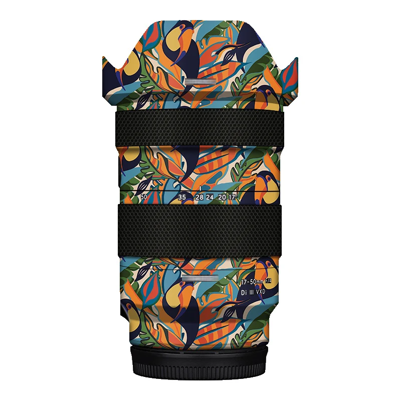 탐론 17-50mm F/4 A068 렌즈 스킨 데칼 커버 필름 스킨 랩 커버드 데칼 스킨 1750F4 보호 필름 ( E 마운트용)