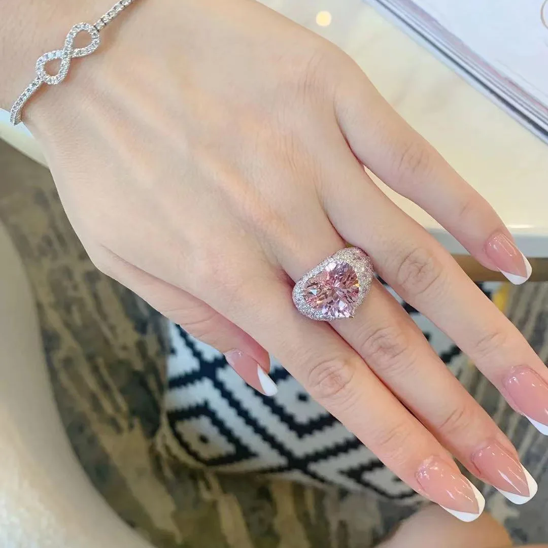 Jewelry Rings Adjustable Diamond Opening Pink Heart-shaped Jewelry Ring  Ring Rings Accessories for Women - Walmart.com
