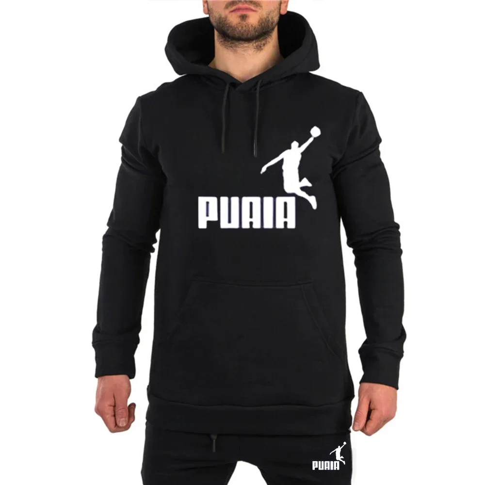Men\'s Sports Suits Fashion Print Hoodies Pants Casual Tracksuit Sweatshirts and Sweatpants Two Pieces Sets Sportswear Clothing