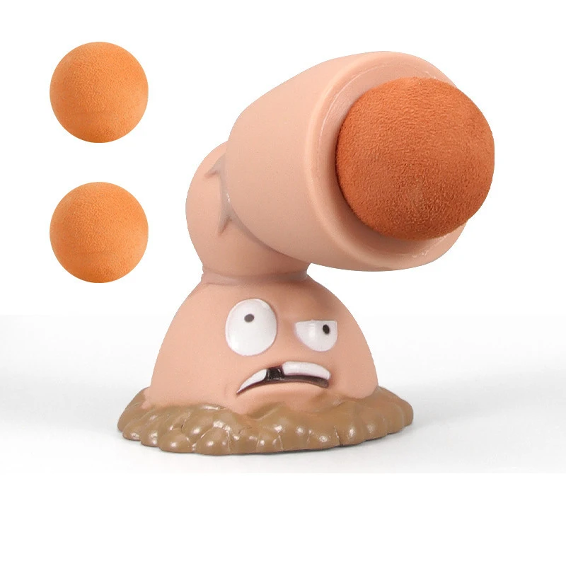 Pea Shooter Boss Action Figure Toy - Fun Gift