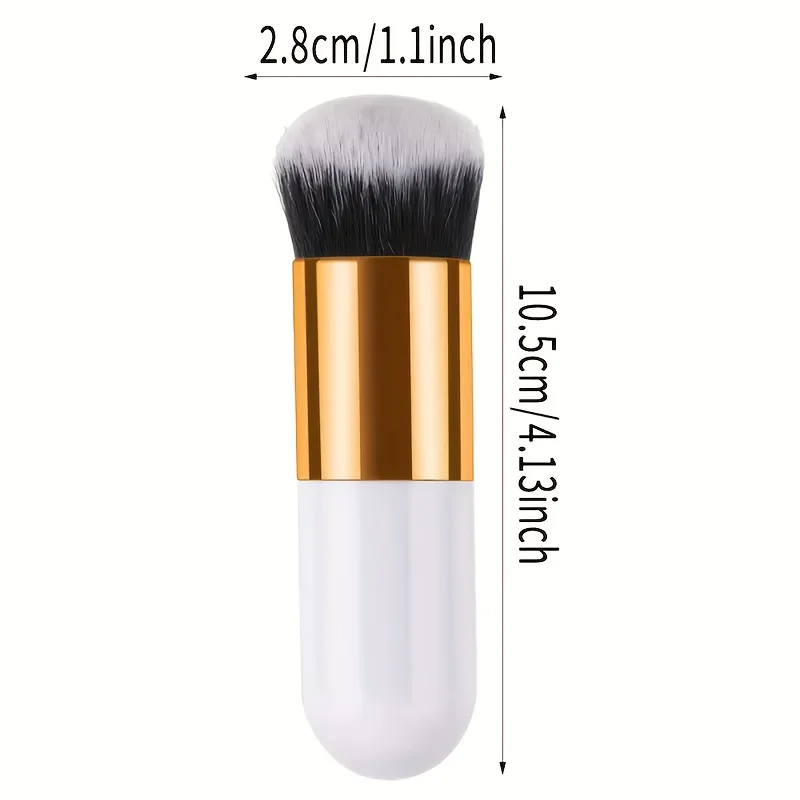 Brush Large Small Fat Pier Foundation Make-Up Brush Bb Cream Mushroom Brush No Powder No Mark Foundation Make-Up Brush