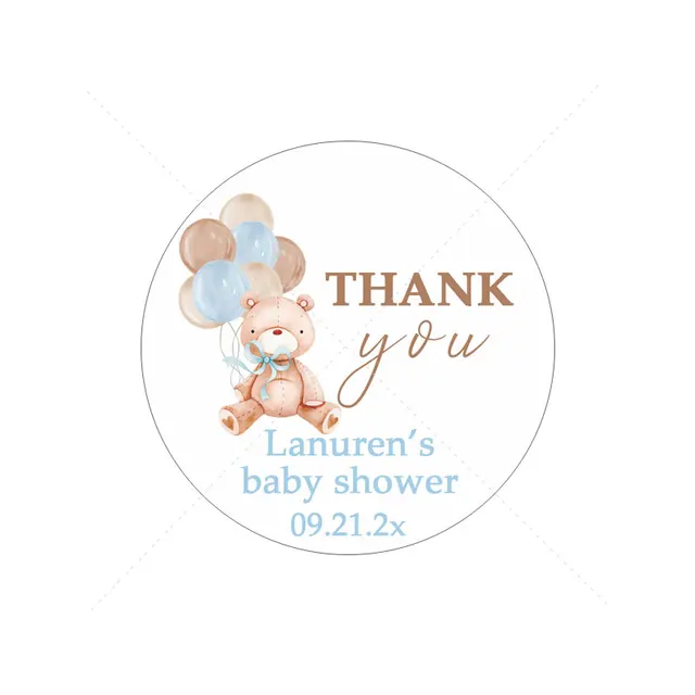 Adesivi Grazie - 120 Pezzi, 4 Cm, Per Regali, Matrimoni E Feste (Stile Stella) - Foto 5