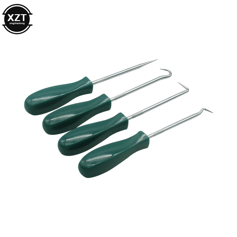 4Pcs/lot 135mm Car Auto Vehicle Oil Seal Screwdrivers Set O-Ring Gasket Puller Remover Pick Hooks Tools oil seal screwdrivers o ring seal set pick and hook set