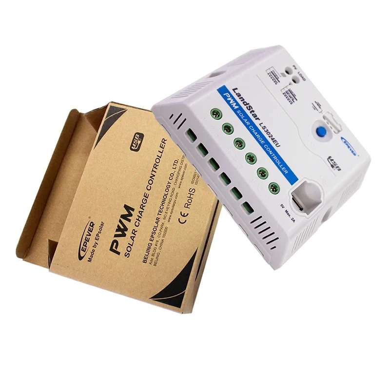 LS3024EU 30A EPEVER PWM Solar Charge Controller Regulators Programmable Max Pv I