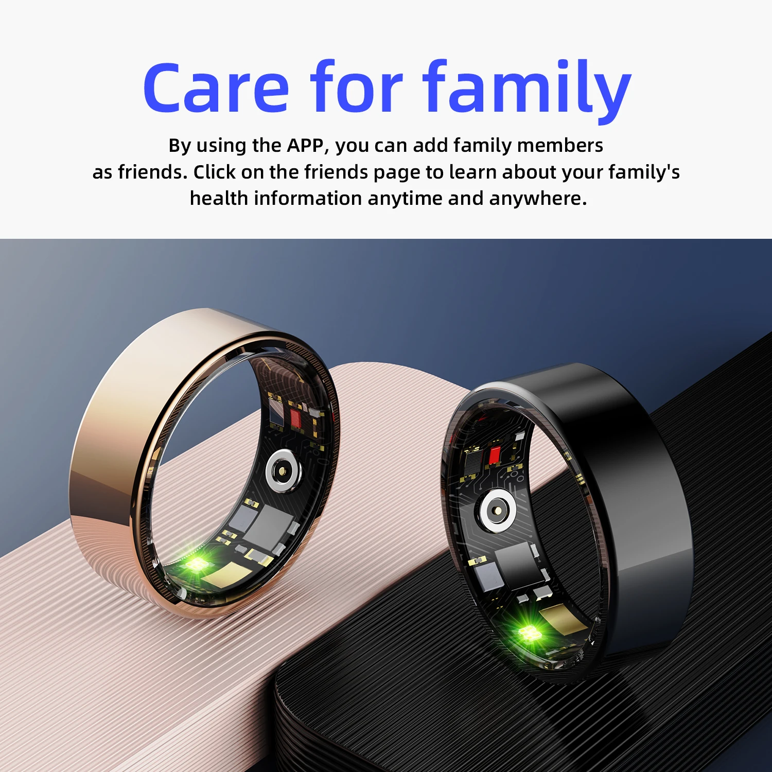 2026 New Smart Ring Equipped with Health Monitor, Sleep Monitor, Men's and Women's Waterproof Multifunctional Sports Ring - 3