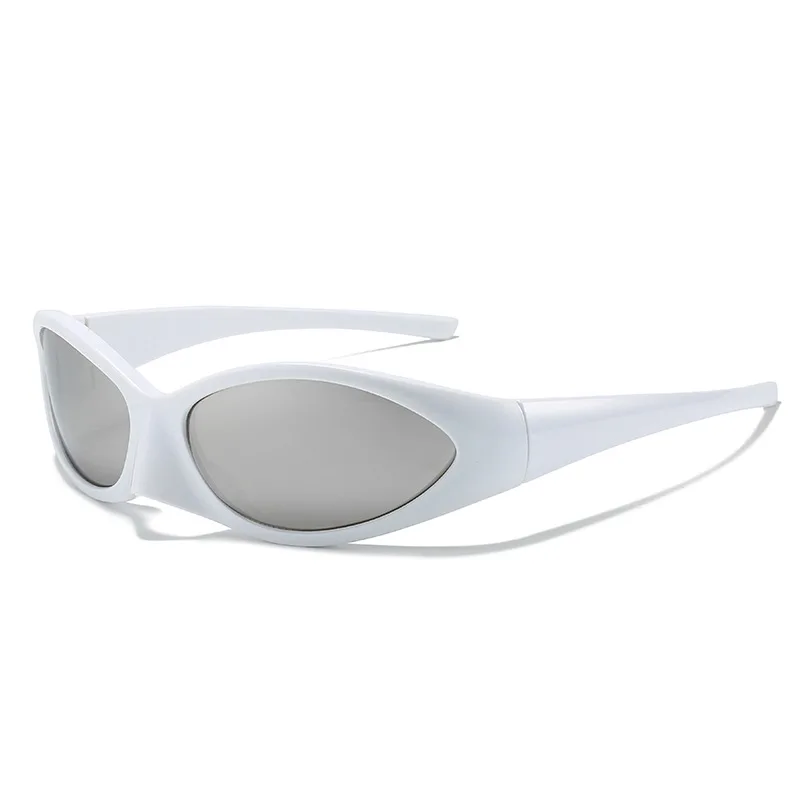 3 Paires Lunettes De Soleil Y2K Futuristes - Enveloppantes, Polarisées UV400 | Unisexe