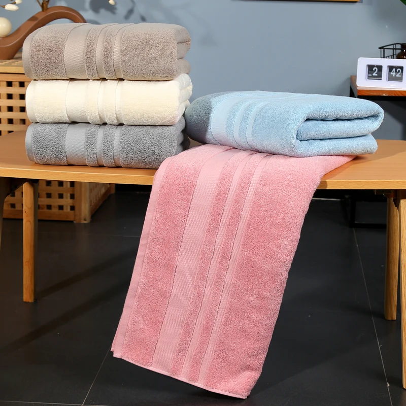 Large Bath Towels for Adults, 100% Cotton, Luxury Beach Towel, Bathroom  Sauna Cover Sheet, High Quality, 80x160 cm, 850g - AliExpress