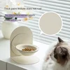 Ceramic Creative Detachable Pet Bowl Cat Dog Bowl Neck Protection Shock Resistant Large Capacity Food and Water Bowl 4