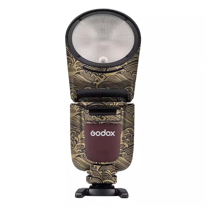 Anti-kras camera flitser sticker voor Godox V1 Flash Coat Wrap