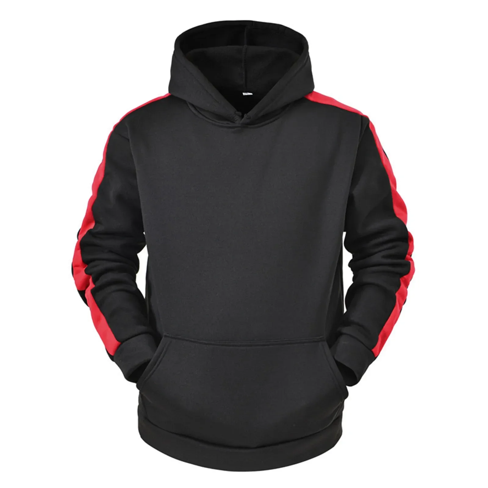 Custom Logo Men's Sweatshirt Brand Spring Autumn Fashion Long Sleeve Hooded Pocket Casual Sports Streetwear DIY Male Hoodies 4XL