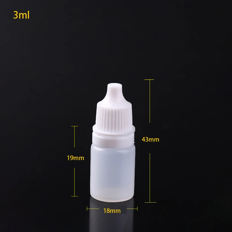 Dropper Bottle Squeeze Bottle 100pcs 3ml-50ml