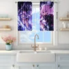2-Panel Purple Anime Characters Pattern Window Curtains - Artistic Home Decoration Curtains, All Season Decorative Curtains 3