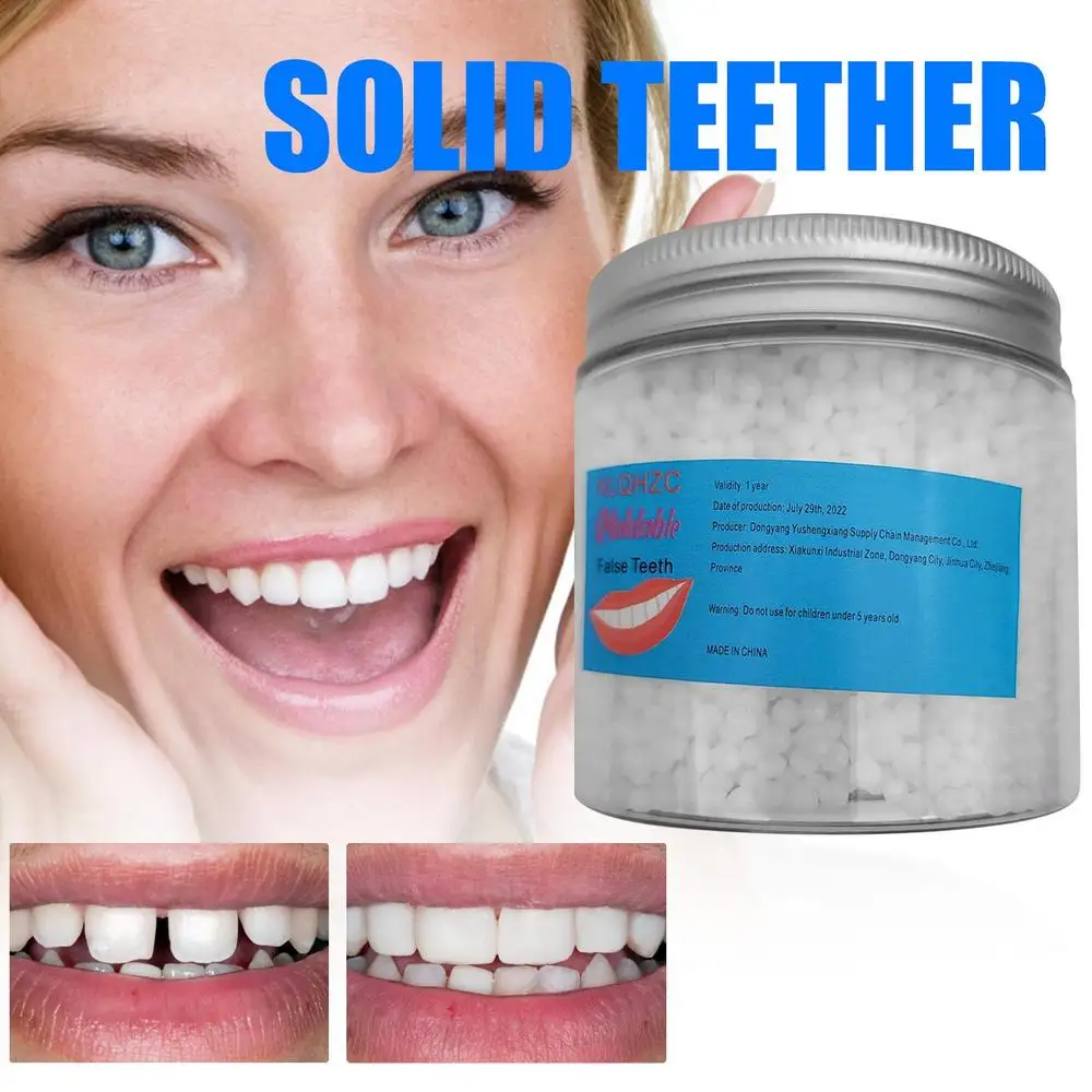 Zahnreparatur-Set, temporäre Füllung, tragbarer Zahnersatz, Zahnpflegezubehör, temporärer Kariesfüller für Frauen, Männer, Erwachsene – Detail 8