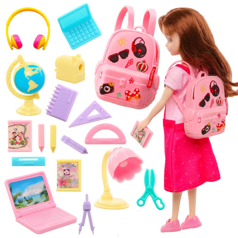 Fashion 19 Doll Furniture School Equipment Mini Classroom