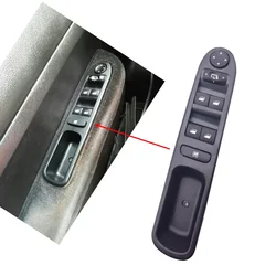 Power Window Control Switch Rearview Mirror Button Window Lifter Switch For Peugeot 307 2009 - 2014