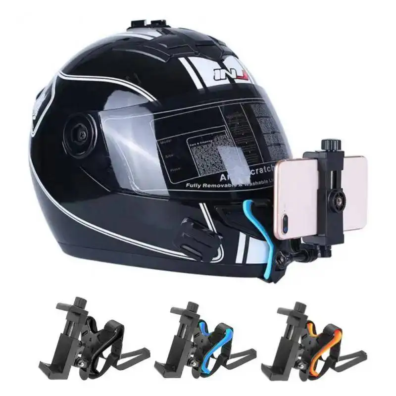 

Motorcycle Helmet Chin Mount for GoP/ro 10 9 8 7 6 Action Sports Camera Holder Motorbike Mobile Phone Stand Camera Accessories