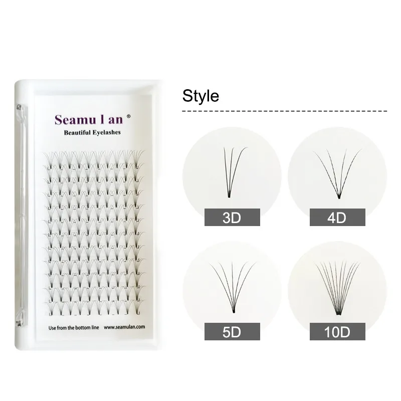 

Eyelash Premade Wide Fans 3d/4d/5d/10d Short Stem Russian Volume Professional Eyelash Extensions Faux Mink Lashes