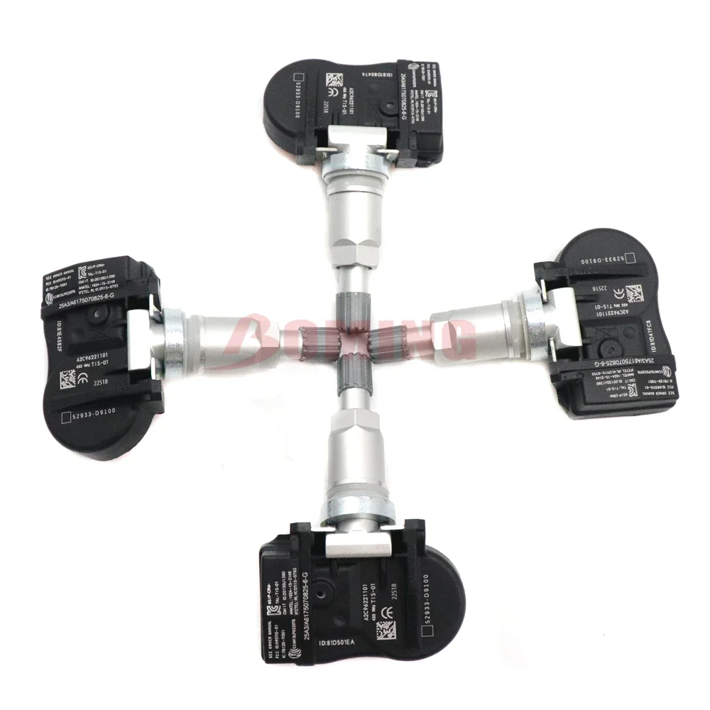 ڵ TPMS Ÿ̾ з  , ׽ý G90,  ̿ Ÿ ν,  Ϸ , 433Mhz 52933-D9100