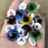 20pcs/lot 3D Laser Safety Eyes For Crochet Amigurumi Toys Glitter Packs Knitting Doll Eyes For Plush Toy Accessories 2