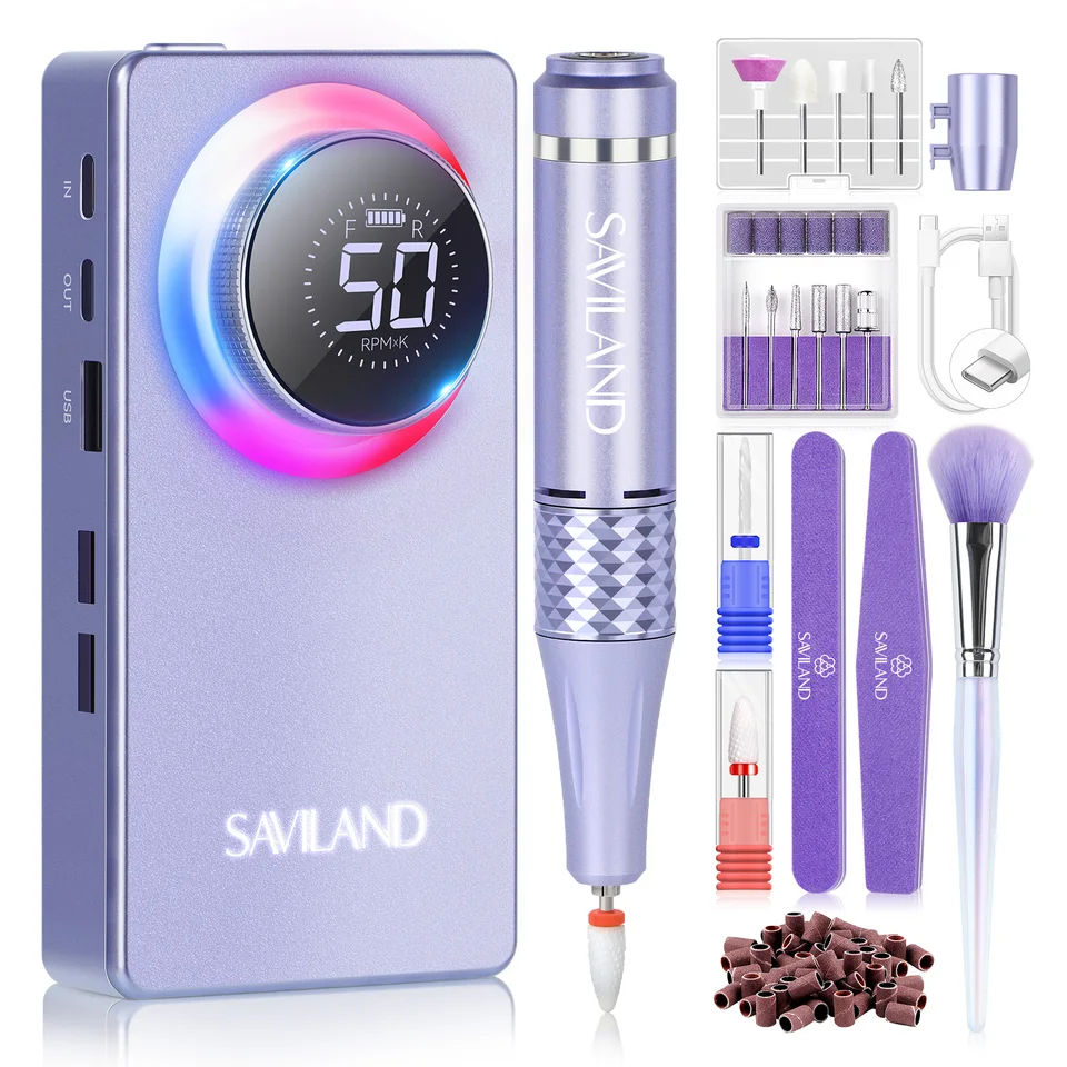 Professional Rechargeable Electric Nail Drill Machine