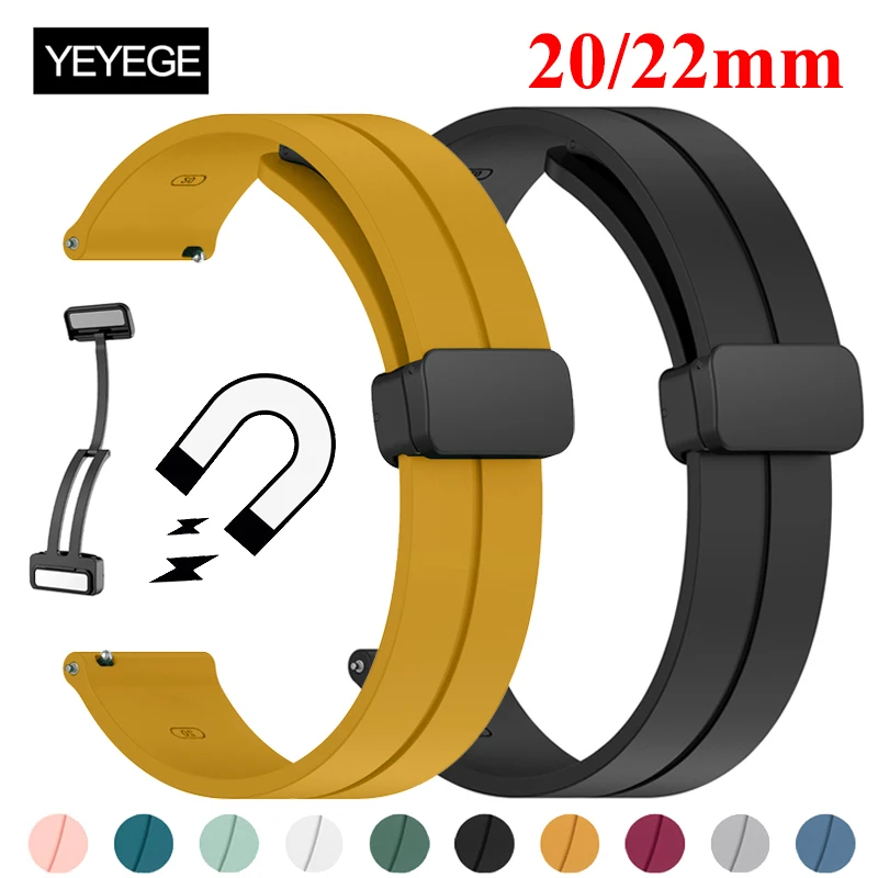 Correa de silicona para Samsung Galaxy Watch 4/5/5Pro, banda deportiva