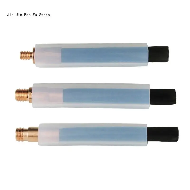 

E8BD Brush Welding 6mm/8mm/10mm Brush Carbon Fiber Conductive Material Weld Seam Cleaner Welding Brush Equipment