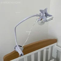 Nouveau support de caméra pour moniteur de bébé, support sur berceau de lit, support universel multifonction réglable à bras Long 2