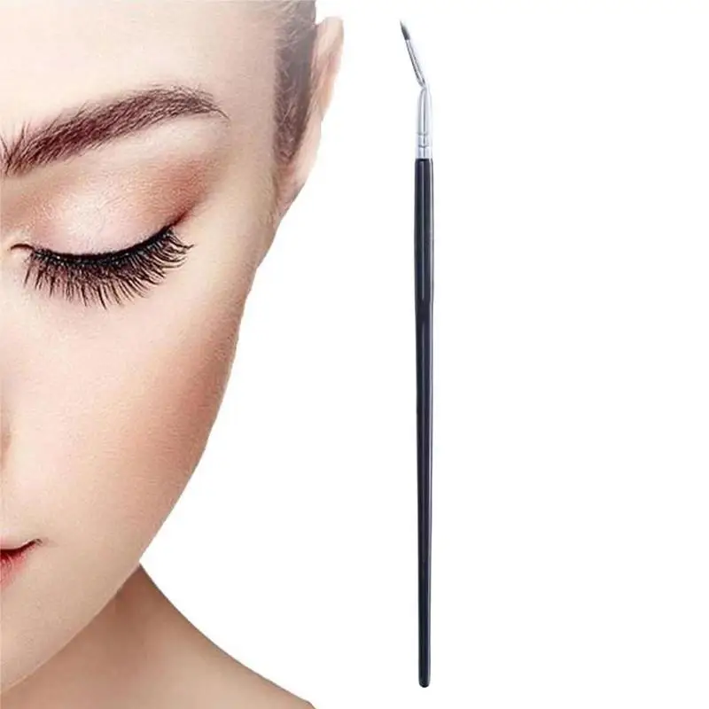 

Eyelash Brush Fan Bent Lash Fan Brush Eyelash Brush Small Fan Brush Professional Mini Fan Eyelash Brush Eye Lash Make Up Tool