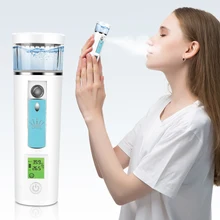 

Nano Facial Mister Skin Care Test Mist Sprayer Portable Atomization Rechargeable Cool Face Hydratorl Steamers Power Bank
