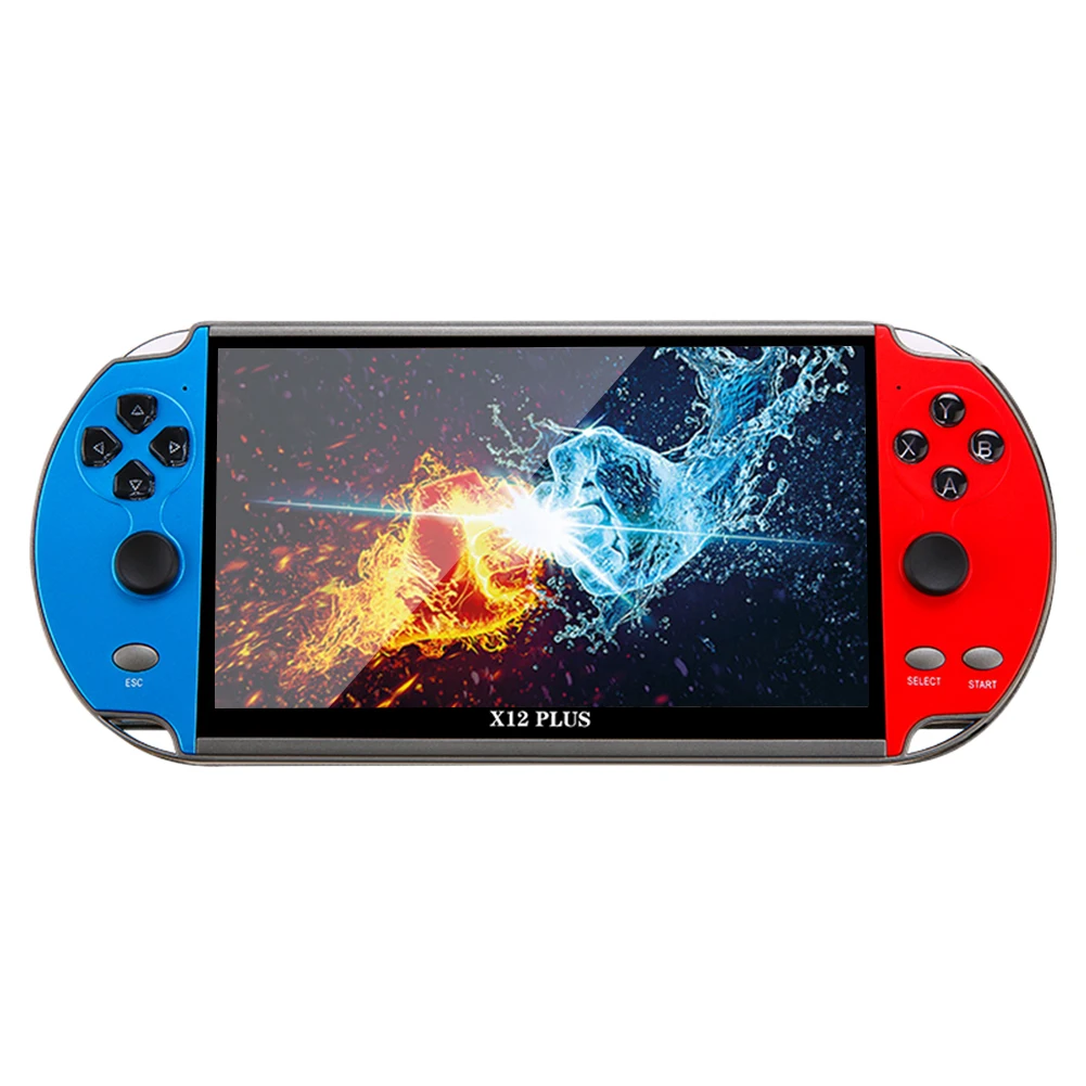 Console De Jeu Portable Rétro V40 MAX Avec 256 Go Intégré Plus De 20 000 Jeux Classiques, écran 4K HD IPS De 4 Pouces, Système Linux Open Source, Batterie De 4000 MAh