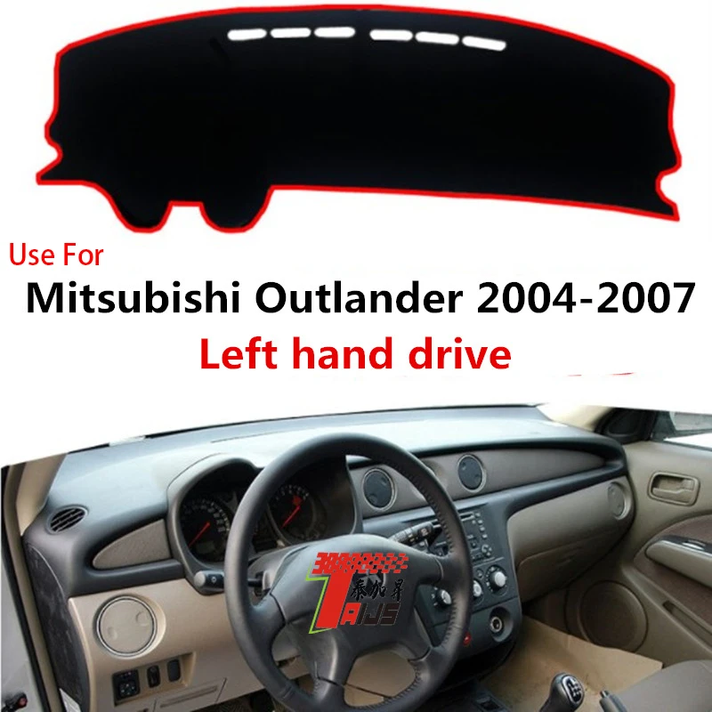 

Замшевый чехол TAIJS высокого качества для приборной панели Mitsubishi Outlander 2004-2007, лидер продаж