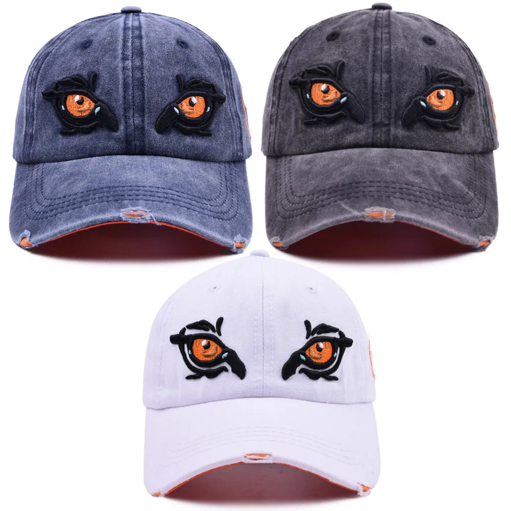 

Men's and Women's Casual Baseball Cap Hip-hop Embroidery Duck Tongue Hat Outdoor Sports Cap Sunscreen Sunshade Rebound Cap