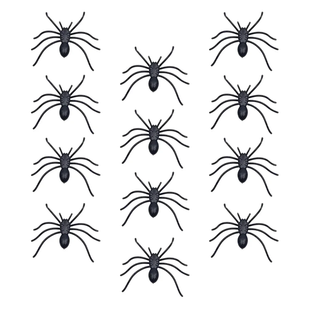 Simulation Spider Decorations Plastic Joking Toys Halloween Spiders Child Ghost
