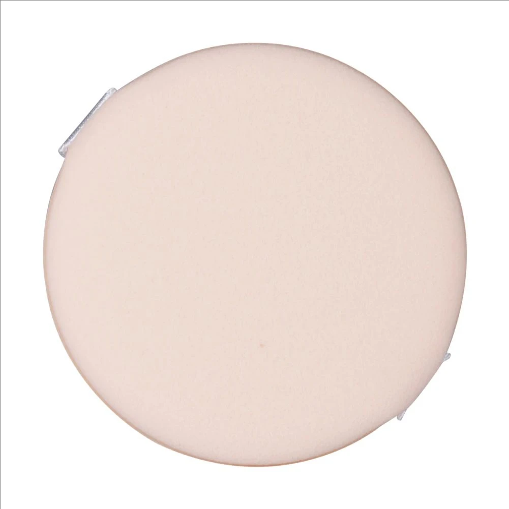 MJ Mini Round Air Cushion Puff Thin Lightweight Foundation Sponge Dry Wet Dual-Use