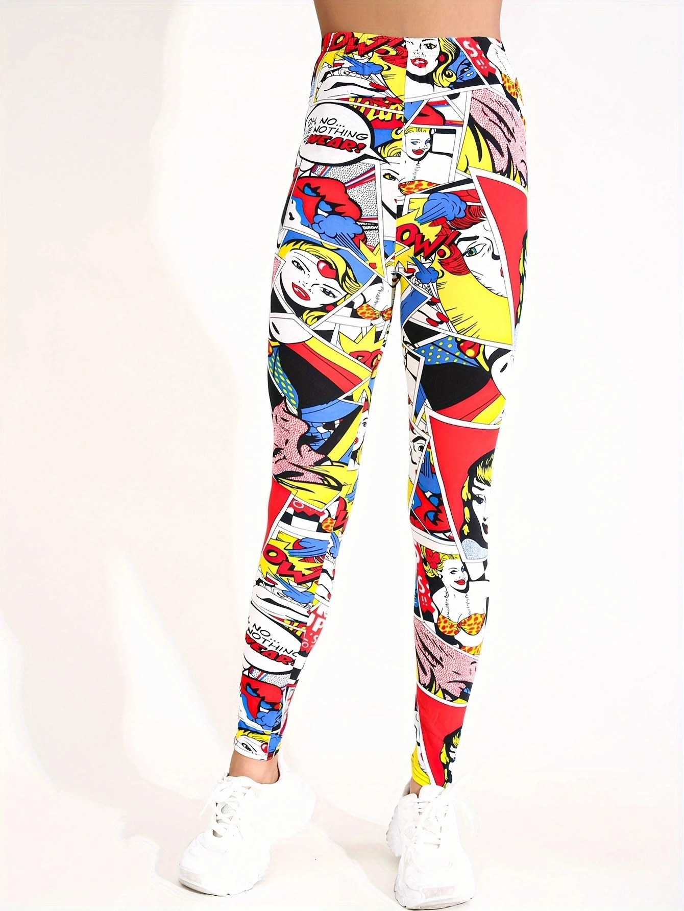 Fashion And Casual Tight Pants For Women Legging High Stretch Fitness And Yoga Pants Sexy Nine Point Pencil Pants 3