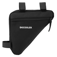 Docooler משולש רכיבה על אופניים תיק אופני אופניים קדמי אוכף צינור מסגרת פאוץ תיק מחזיק חיצוני ספורט משולש אופניים תיק 3
