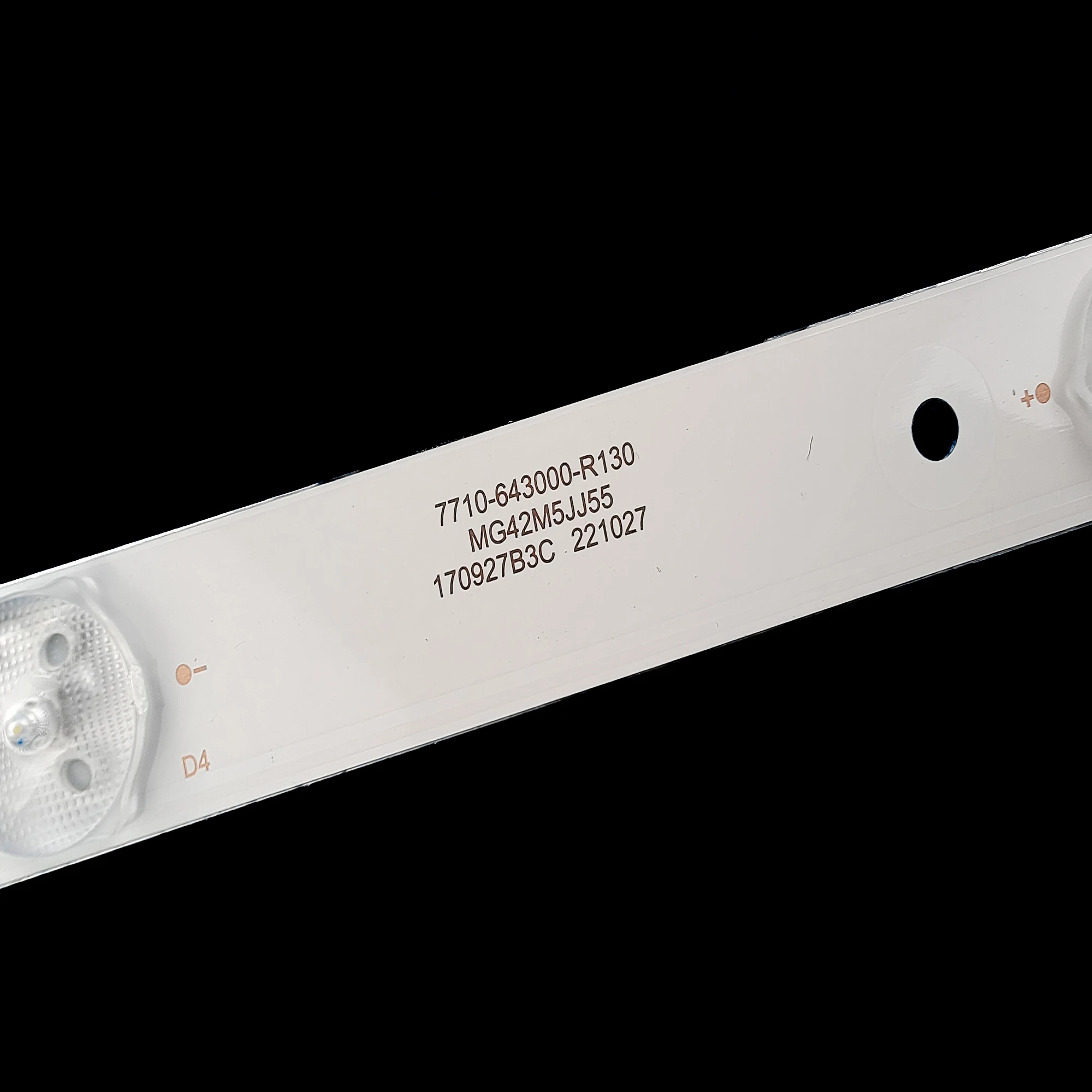 Led 43 Polegadas Backlight Strip Crh-a4330300104l6cnrev1.0 lg 43ug620v 43uj620v 43uj620y Crh-a4330300105r6cnrev1.0 - Imagem 2