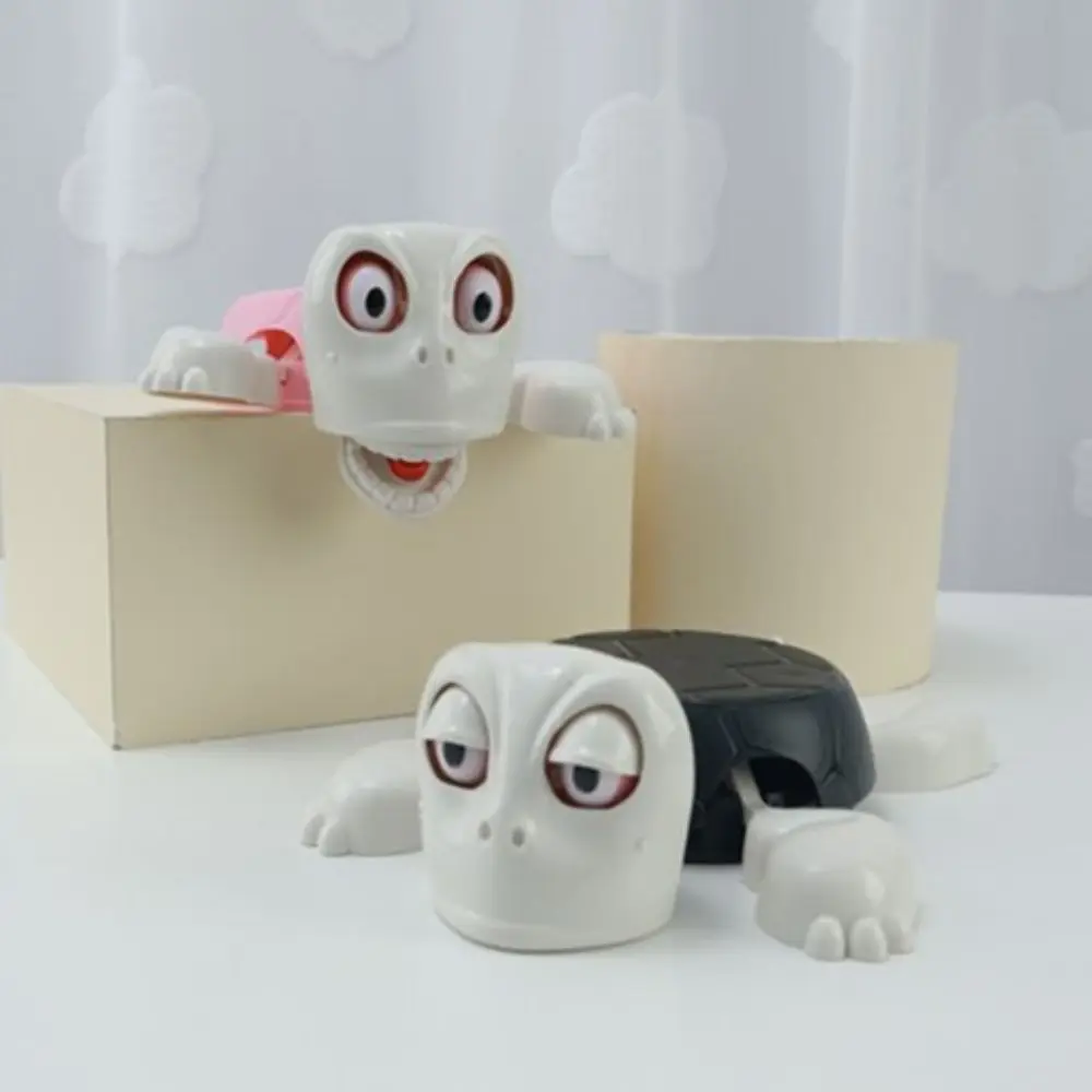 DIY Assembly Panicked Turtle Coaster Press Frightened Turtle Turtle Cup Pad Quirky Toys Funny Expression Ornament