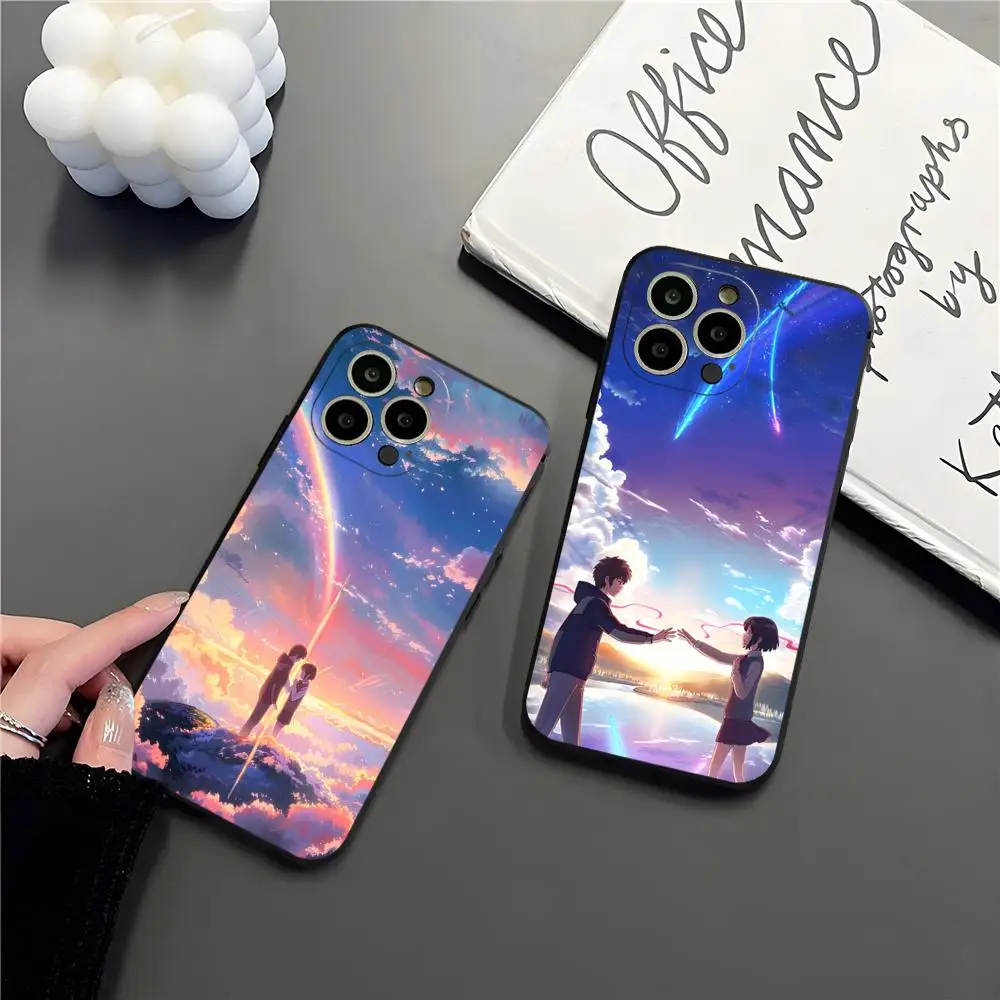 Luxury Japan Anime Your Name Phone Case - Premium Back Cover