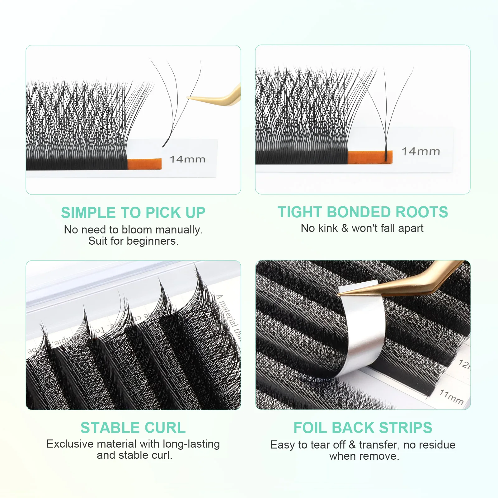 Nagaraku Premium Soft Individual Eyelash Extensions