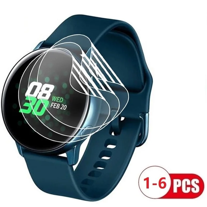 

Защитная пленка для экрана Samsung Galaxy Watch 5 Pro 45 мм 40 мм 44 мм, мягкая пленка, не стекло для часов 3 45 мм 41 мм, защита