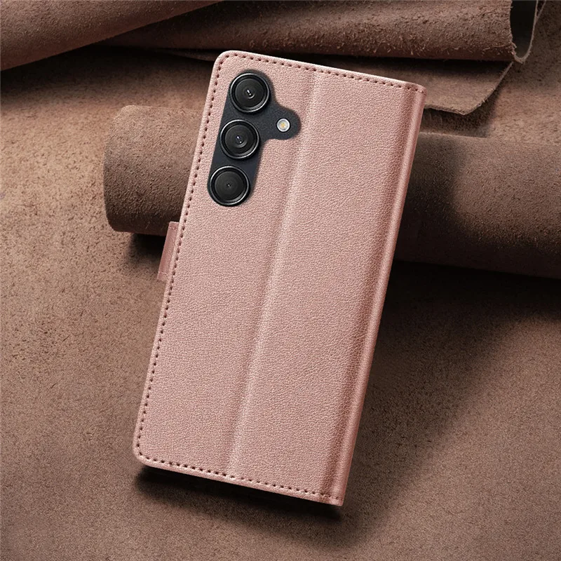 Anti-Theft RFID Blocking Leather Wallet Flip Case