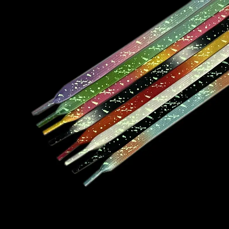 

NEW Luminous Shoelaces for Sneakers Glowing Fluorescent Shoe Laces Flat AF1 Laces Shoes Boot Shoelace 120/140/160CM Shoestrings