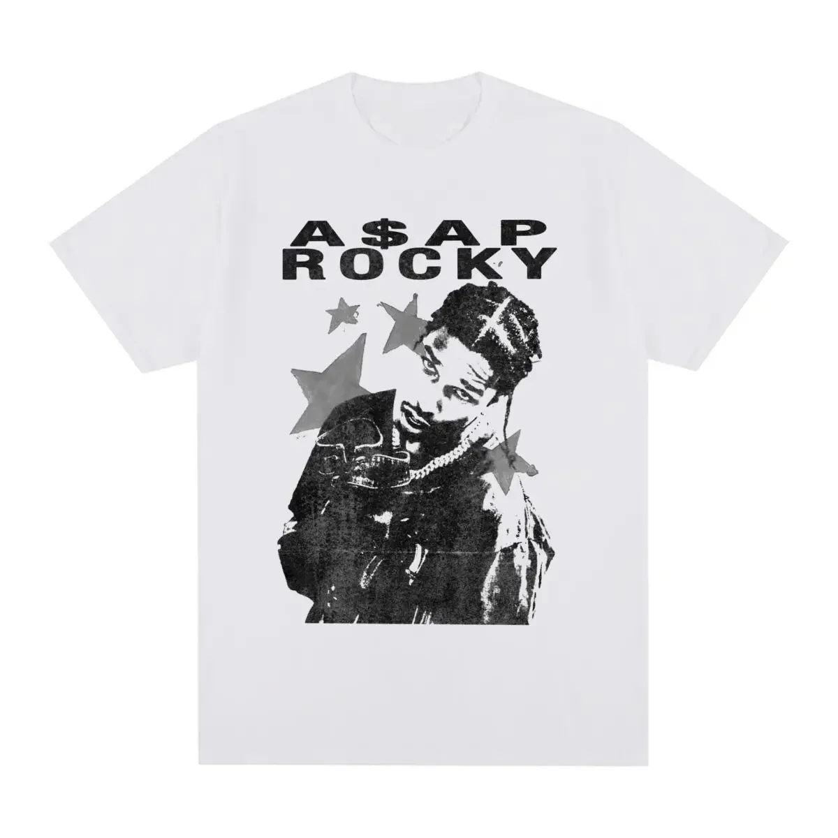 

ASAP Retro T-shirt Summer Fashion Casual Hip Hop Trend Cotton Men's T-shirt New T-shirt Women's Top y2k Harajuku men clothing